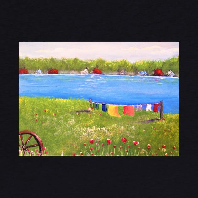 Clothes on the Line by Allison Prior Art